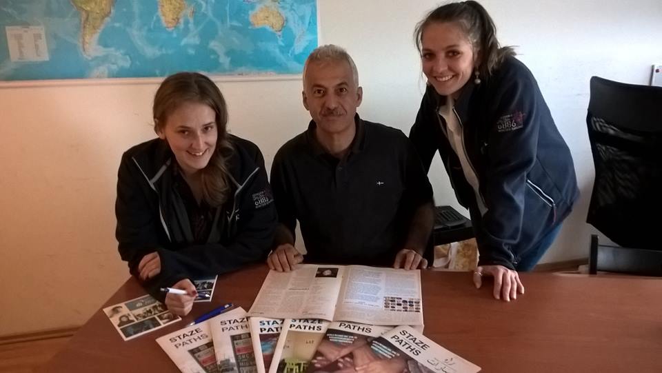 Martina Prokl Predragović, JRS-ove „Staze“ – prve izbjegličke novine u Hrvatskoj