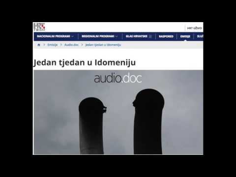 Nagrađena radio emisija: Jedan tjedan u Idomeniju