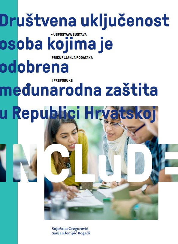 Izdana publikacija Društvena uključenost osoba kojima je odobrena međunarodna zaštita u Republici Hrvatskoj – uspostava sustava prikupljanja podataka i preporuke